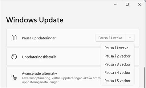 Skräddarsy Windows Update och gör datorn säkrare - PCforAlla