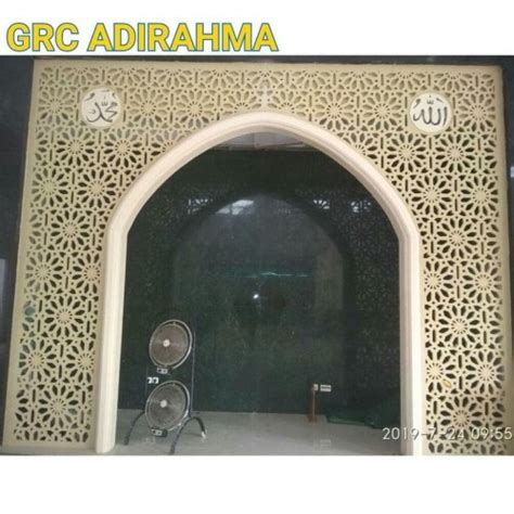 Jual Ornamen GRC Krawangan Untuk Masjid O856926539o9 Jakarta Selatan