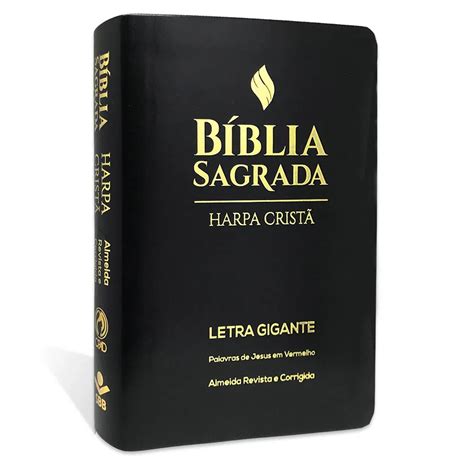 B Blia Harpa Crist Letra Extra Gigante Palavras De Jesus Em