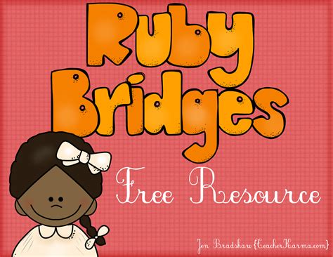 Free Printable Ruby Bridges Activities For Kindergarten