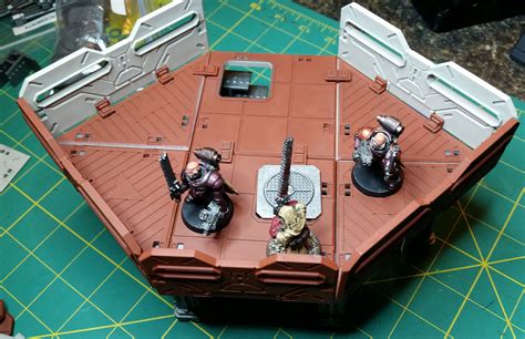 Warhammer 40k Refit Mantic Terrain Painted And Re Assembled