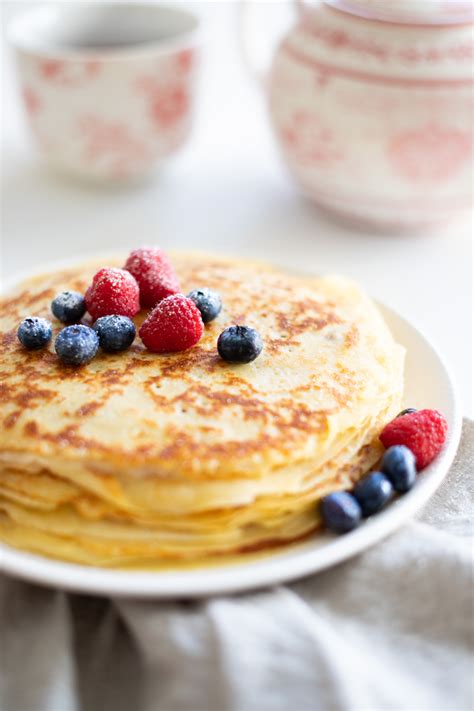 Russian Blini (Crepes) | Anya's Cookbook