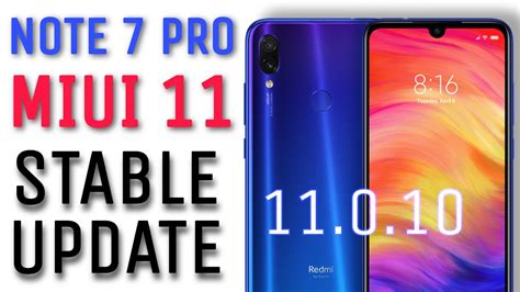 Redmi Note Pro Miui Latest Stable Update Youtube