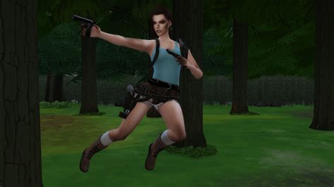 The Sims 4 I Tomb Raider I LARA CROFT 👊 – Katverse