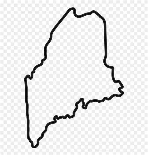 Maine Outline Png Transparent State Of Maine Png Download 800x800