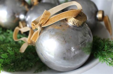 How To DIY Mercury Glass Ornaments With Just 7 Easy Steps Simply