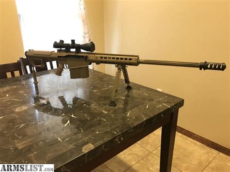 ARMSLIST - For Sale: Barrett M107A1 Sniper Rifle .50 BMG 29" Fluted ...