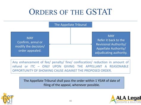 Show Cause Notices Adjudication And Introduction To Appeals Under Gst Ppt