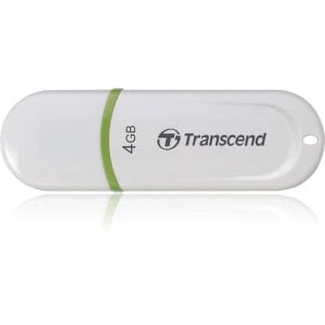 Transcend 4gb Jetflash 330 Usb 20 Flash Drive 4 Gb Usb 20 White