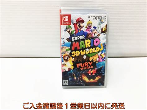 【目立った傷や汚れなし】switch スーパーマリオ 3dワールド フューリーワールド ゲームソフト 状態良好 1a0008 416ey