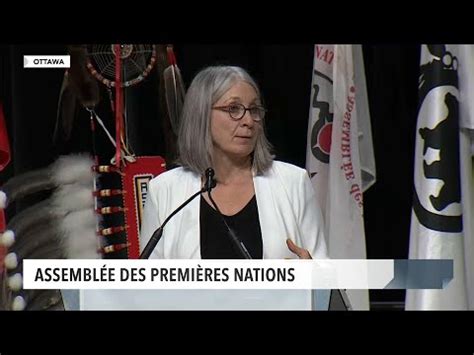 Indigenous Services Minister Patty Hajdu Addresses Afn Special Chiefs