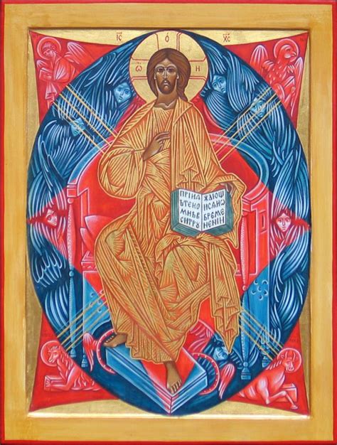 Christ Enthroned Life Of Christ Religious Icons Orthodox Icons