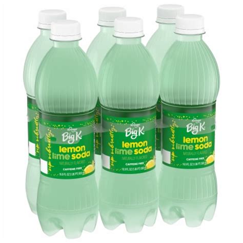 Big K Lemon Lime Caffeine Free Soda Bottles Pk Fl Oz Kroger