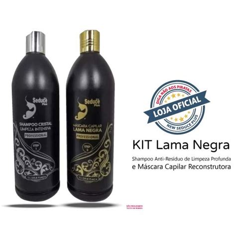 Progressiva New Seduce Plus Lama Negra Kit New Seduce Plus Loja