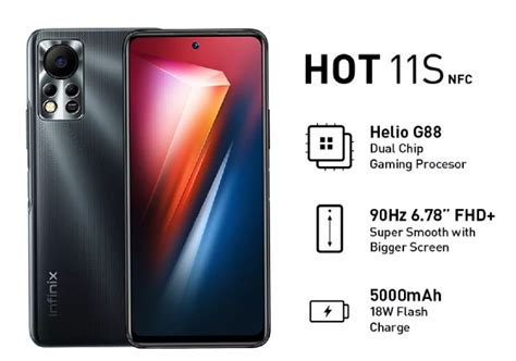 Infinix Hot 11S NFC Resmi Di Indonesia Dipacu Helio G88 Dan Baterai 5 000 MAh Rancah Post