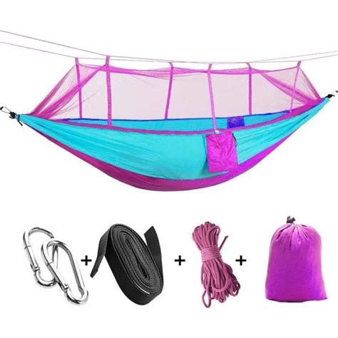 Hamac Hamacs Camping Avec Moustiquaire Tente Hamac Swing Lit Suspendu