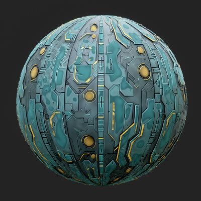 Sci Fi Seamless Texture By Zames D