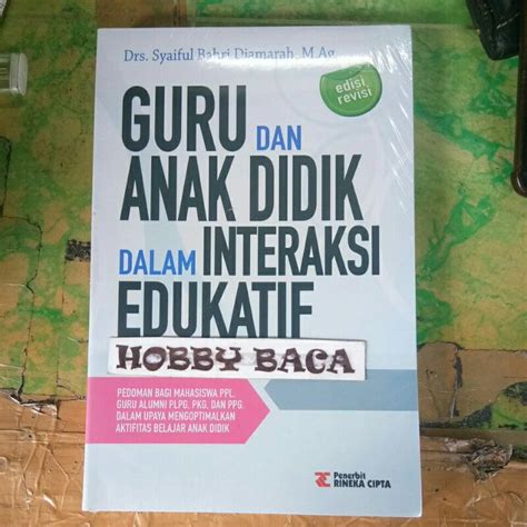 jual guru  anak didik  interaksi edukatif edisi revisi rineka