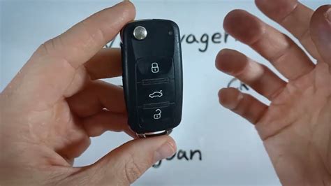 Volkswagen Tiguan Key Fob Battery Replacement Youtube