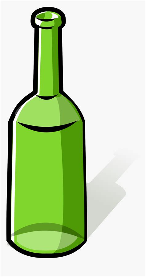 Clip Art Cartoon Beer Bottles - Clip Art Glass Bottle Png, Transparent ...