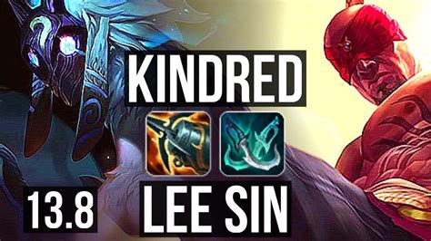 KINDRED Vs LEE JNG 6 0 3 70 Winrate Dominating KR Diamond 13