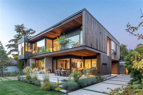 Modern two-story house architecture building | Premium Photo - rawpixel