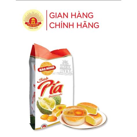 Bánh Pía Chay Bảo Minh – Bánh Sầu Riêng Chay Đặc Biệt 300g | Nhân Sầu ...