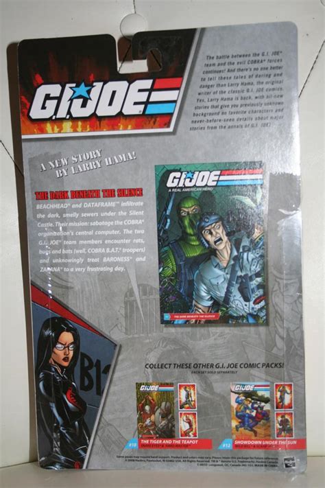 Gi Joe Modern Era Comic Pack Beachhead And Dataframe Parry