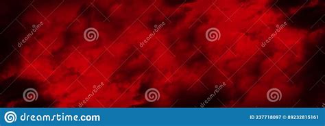 Black Red Abstract Background Toned Fiery Red Sky Flame And Smoke