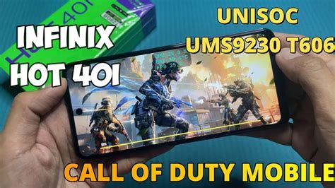 Call Of Duty Mobile In Infinix Hot I YouTube