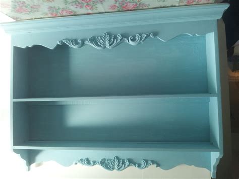 painted blue shelves | Blue shelves, Storage, Home decor