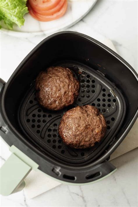 Air Fryer Hamburgers | Baked Bree
