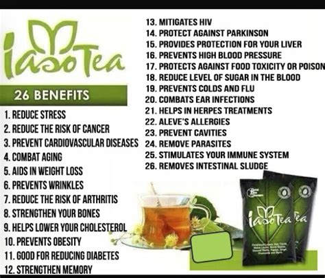 TOTAL LIFE CHANGES NEW BUSINESS OPPORTUNITY: 26 Benefits of Iaso Tea