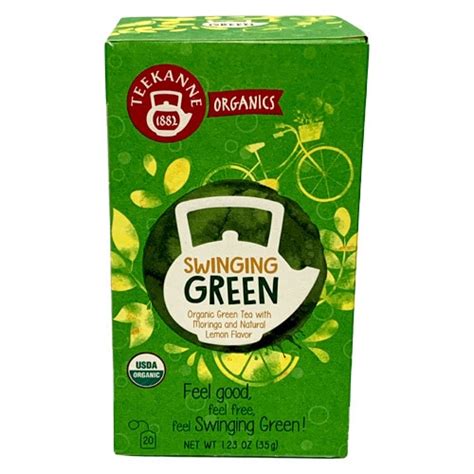 Teekanne Organic Green Tea Mix Swinging Bags Germanfoods Org