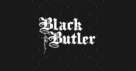 Anime Black Butler Logo - Black Butler - T-Shirt | TeePublic