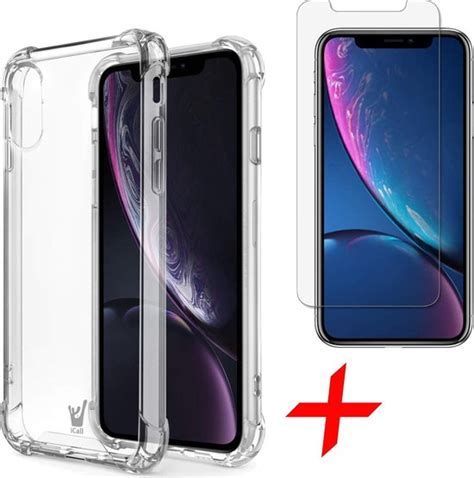 Iphone Xr Hoesje Anti Shock Proof Siliconen Back Cover Case Hoes