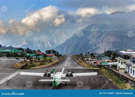 Lukla Tenzing-Hillary Airport In Nepal Editorial Image | CartoonDealer.com #267352434