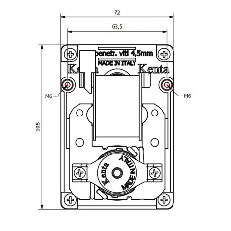 Motoriduttore Motore Coclea Kenta K Rpm Per Stufa A Pellet