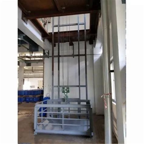 HV Engineering Hoist Type Goods Lift, Capacity: 2 Ton, Maximum Height ...