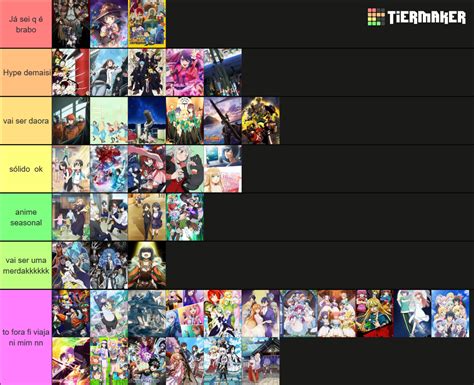 Spring Anime Tierlist Tier List Community Rankings Tiermaker