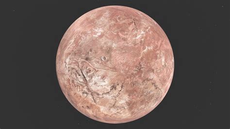 3D model Dwarf Planet Makemake VR / AR / low-poly | CGTrader