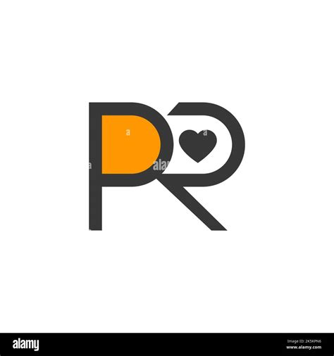 Pr Logo Public Relations Icon Letters Pr Sign Symbol Vector