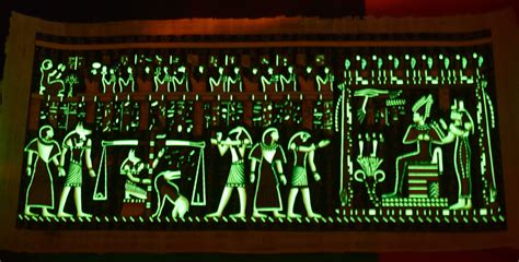 Egyptian Papyrus Handmade Painting Judgement Day Price Etsy Canada