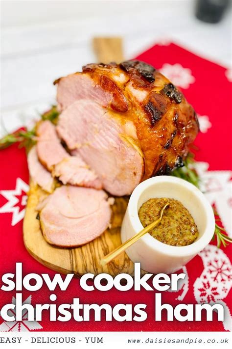 Slow Cooker Christmas Ham Super Easy Recipe Recipe Christmas Ham Slow Cooker Christmas