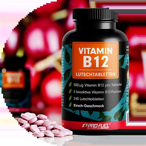 Vitamin B12 240 Lutschtabletten Kirsche