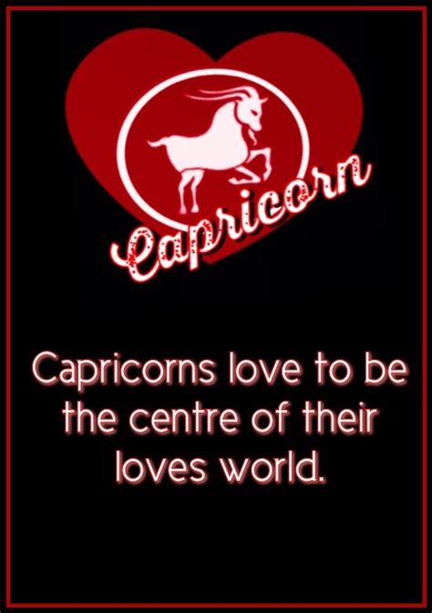 Capricorns Love Astrology Capricorn Capricorn Traits Capricorn