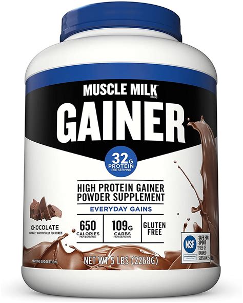 Buy Muscle Milk Gainer Protein Powder Chocolate G Protein Lbs