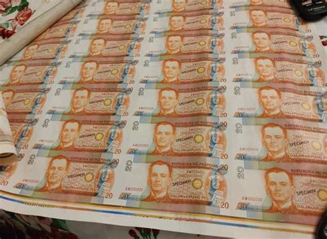 20pesos Uncut Bill Hobbies And Toys Memorabilia And Collectibles Currency On Carousell