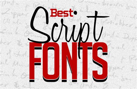 The Best Script Fonts For Graphic Designers Graphic Design Junction