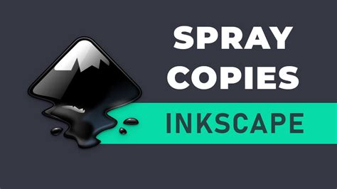 Inkscape Tutorial How To Spraycreate Copies Or Clones Of Objects In